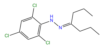 4-Heptanone 2,4,6-trichlorophenylhydrazone